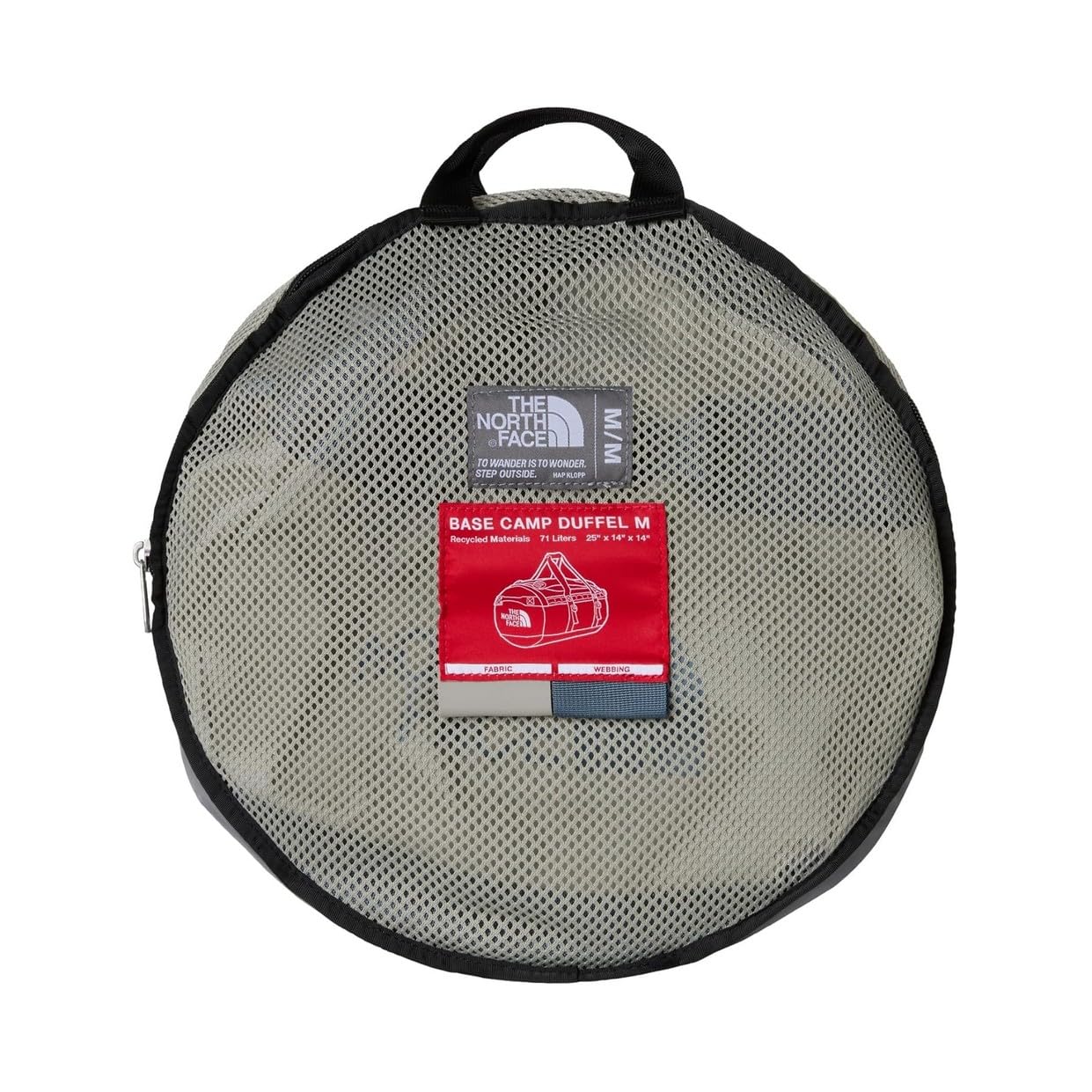 The North Face Unisex Base Camp Duffel - M Stone Slab/Granite Grey One Size