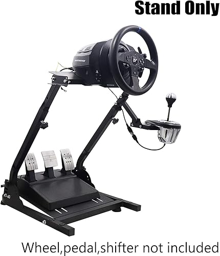 Miniatura 2 de Soporte para volante de carreras, altura ajustable y plegable, compatible con Logitech G25, G27, G29, G920 Gaming Cockpit