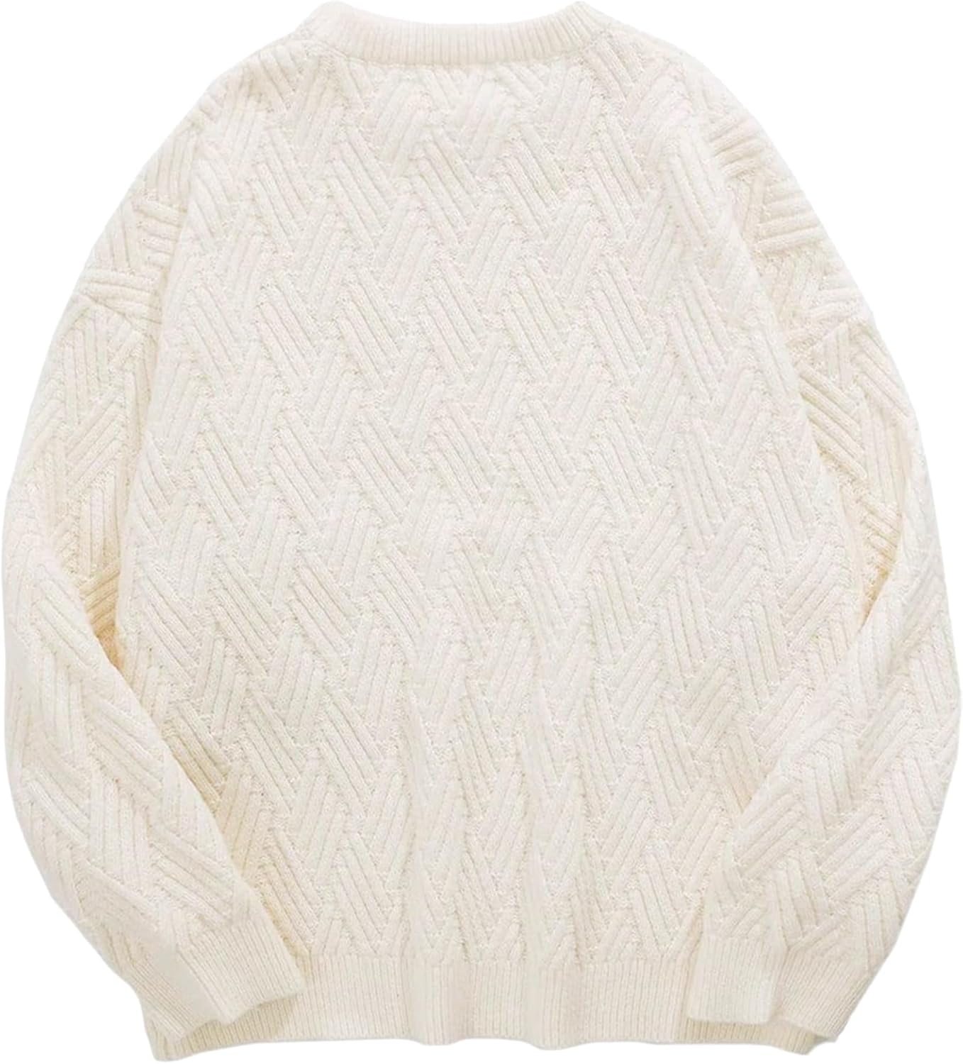 Aelfric Eden Vintage Oversized Sweaters Crewneck Knit Pullover Baggy Loose Casual Cable Sweater 2025 Fall Clothes - Image 3