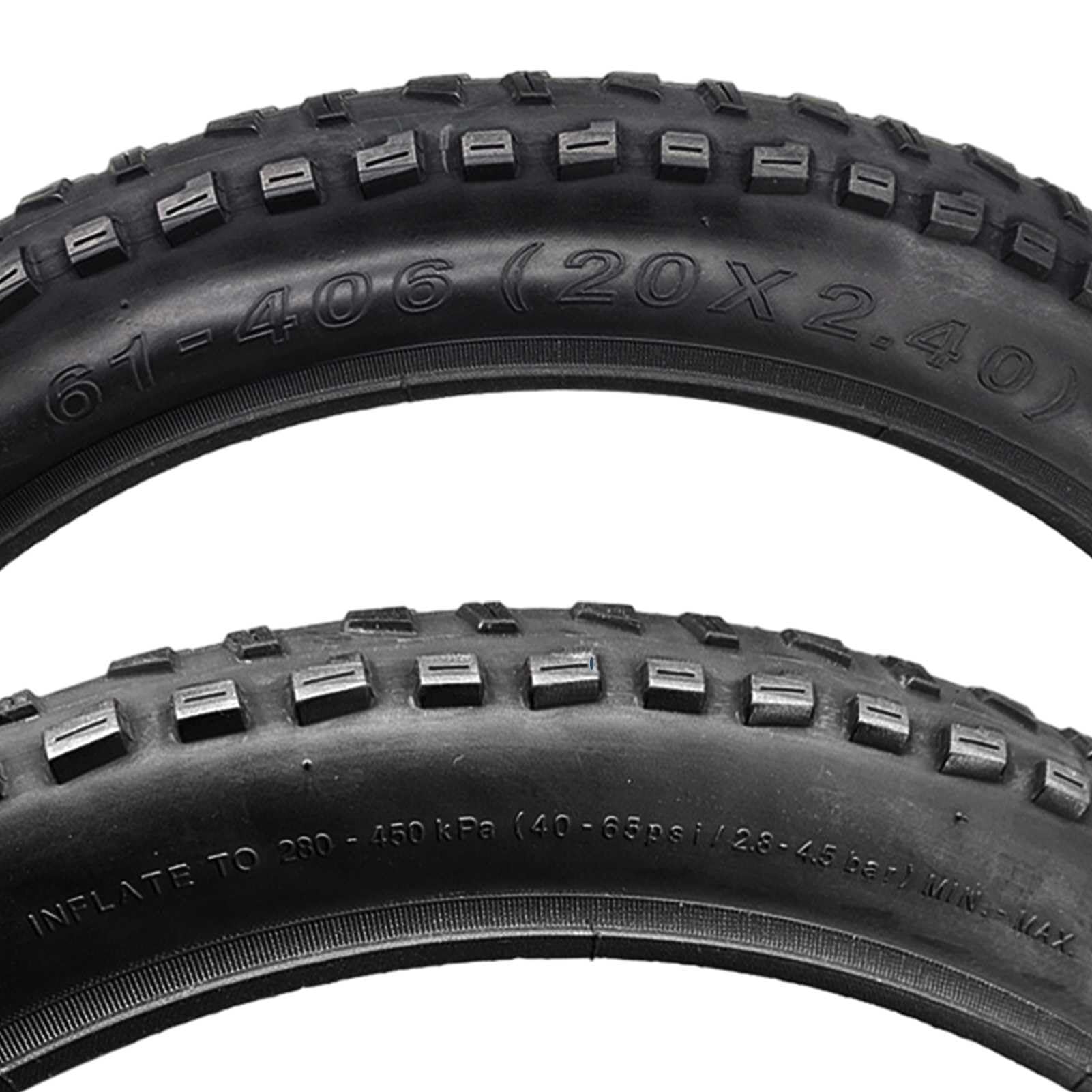 20/2.4 Opona Rowerowa z 20-2.4 Wzorem Terenowym 40-65PSI Odporna na Przebicia 20 2.4 Opona BMX MTB Składany Rower