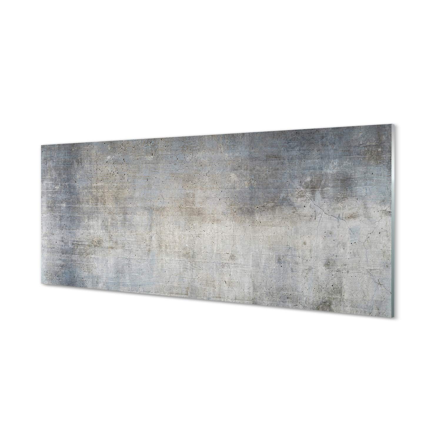 Tableau de décoration murale de luxe Tulup 125x50cm en verre acrylique effet pierre