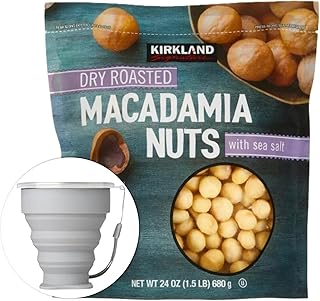 Kirkland Signature Dry Roasted Macadamia Nuts, 1.5 lbs. Item 1195303. Bu...