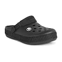 Aqualite Men's NEO-153 Trendy Stylish Fashionable Clogs with Back-Strap| Sandals with Lightweight Regular wear Casual Clogs with Ultra Soft & Flexibility Technology. Black gallery image