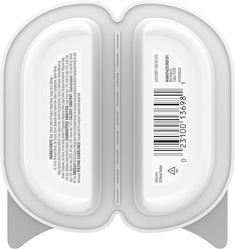 Miniatura 3 de Sheba Perfect Portions Bistro - Comida húmeda y con sabor a pollo en salsa Alfredo para gatos, 24 bandejas dobles de 2.6 onzas