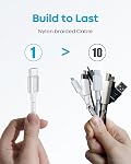 USB C Cable 10ft, Long USB A to USB C Charger Cord, Type C Fast Charging Cable for iPhone 17 Air 16 15 Pro Max Plus, for Samsung Galaxy S22 S21 S20 S10 Note 20 10, White
