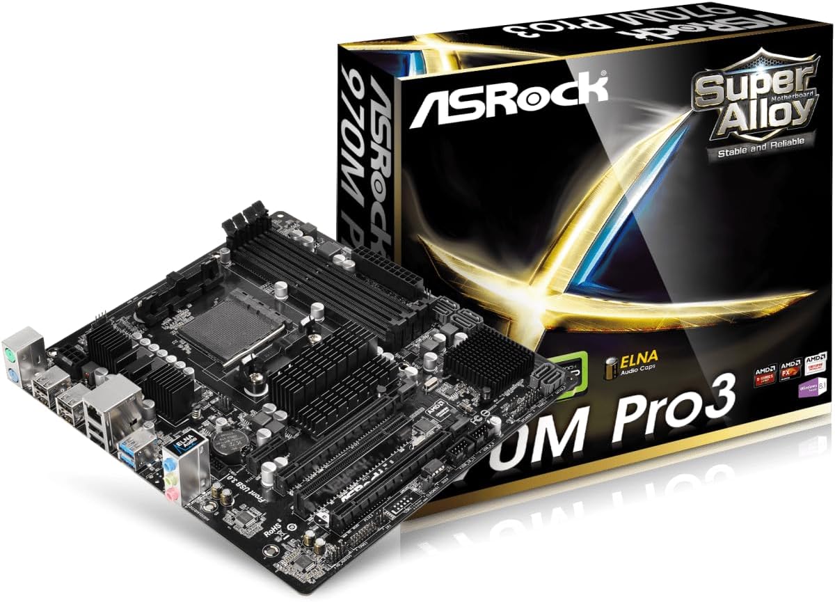 ASRock Micro ATX DDR3 1066 Motherboards 970M PRO3