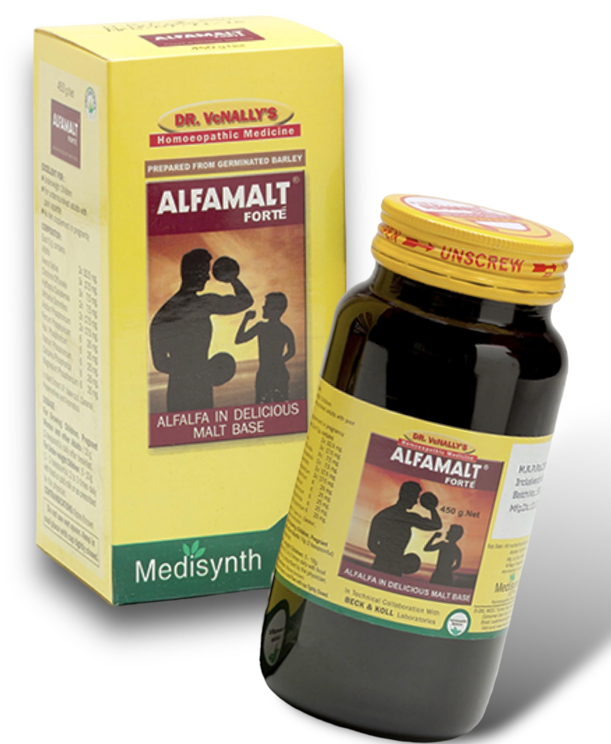 Medisynth Alfamalt Forte Weight Gain Homeopathy - 450ml - 1 BOTTLE (B0CHFG86ZX) Amazon Price History, Amazon Price Tracker