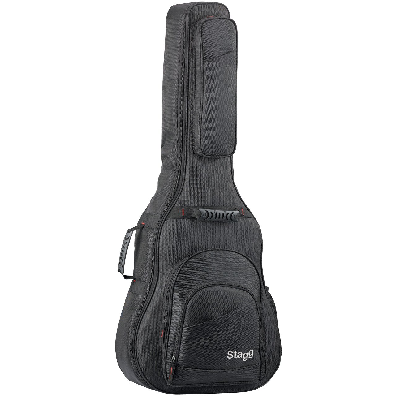 Funda de Stagg STB-15W Ndura para guitarra acústica negro