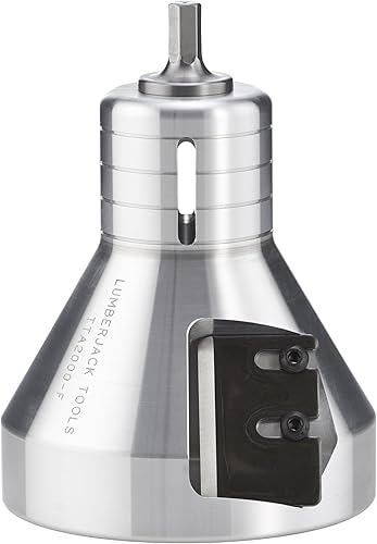 Lumberjack Tools Cortador de espiga industrial de 2 pulgadas, cortador de espiga premium (TTA2000)