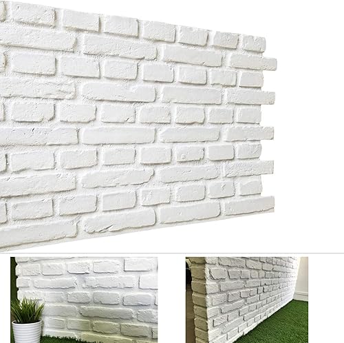 Miniatura 4 de Paneles de pared 3D paneles de ladrillo sintético para interiores decoración de pared exterior azulejos de ladrillo sintético con diseño rústico y