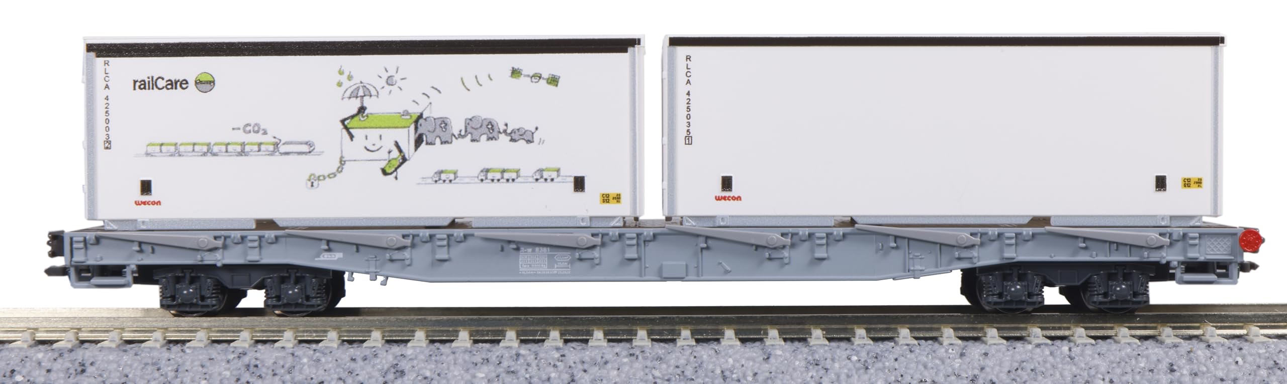 KATO R-w コンテナ貨車 4両セット 10-1892 KATO レーティッシュ鉄道 長物車 R-w(コンテナ積載) 4両セット