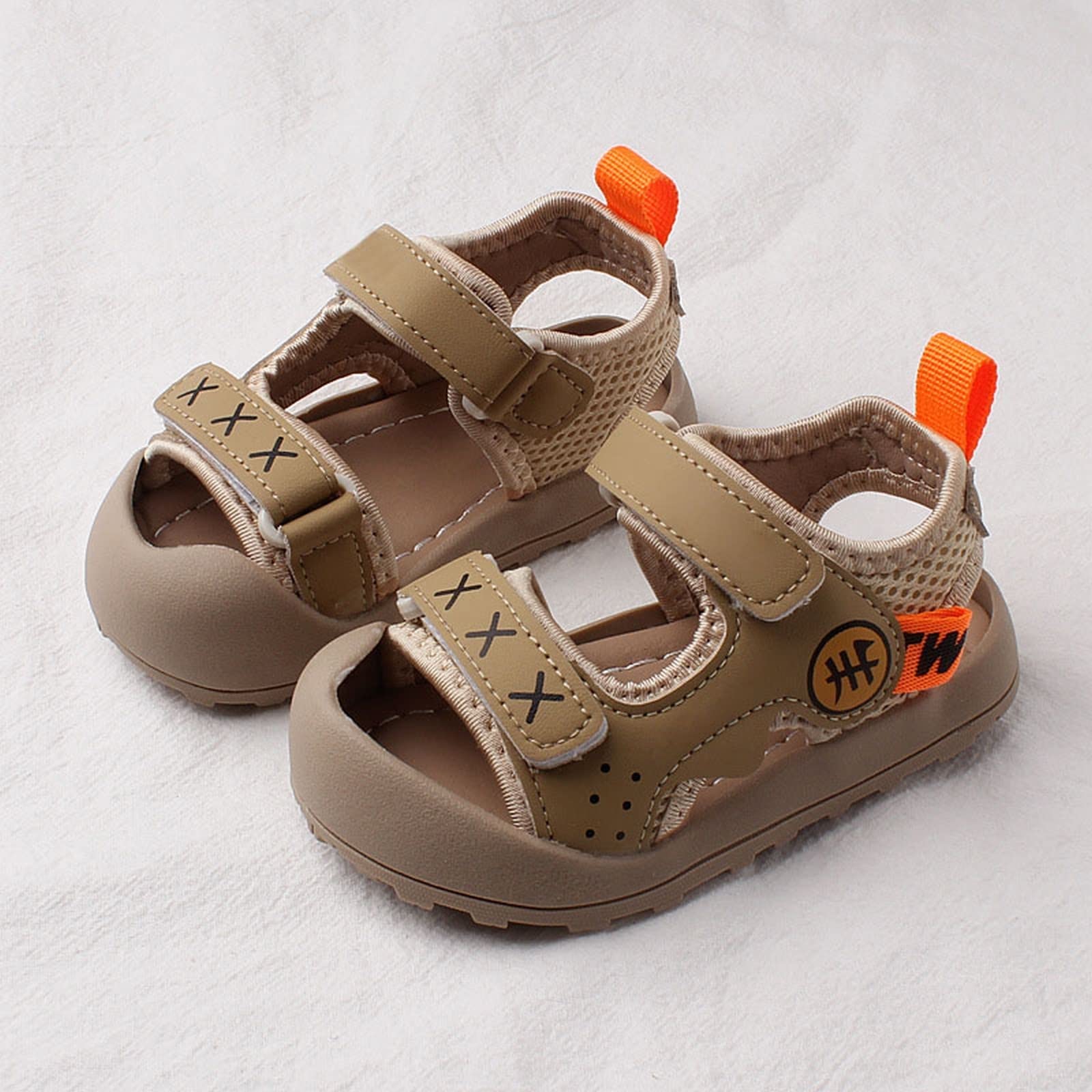 RXZCHH Generisch Zapatos de bebé 13 años Sandalias Baotou para niños Zapatos de Senderismo Sandalias de bebé de Suela Blanda Guardería Femenina