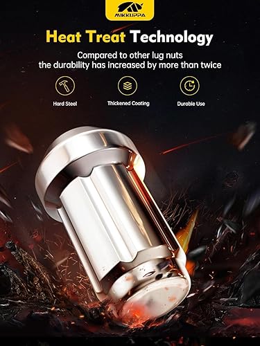 Vista 21 de MIKKUPPA Tuercas de llanta M12x1.25 – Repuesto para Nissan Altima 1993-2022, Nissan Máxima 1988-2022, Subaru Forester 1997-2023 Rueda de repuesto 20