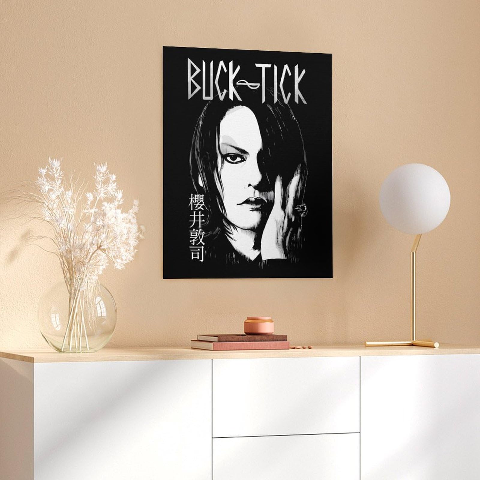 【更に値下げしました】壁掛け画 Amazon.co.jp: アートパネル BUCK-TICK バクチク アートポスター