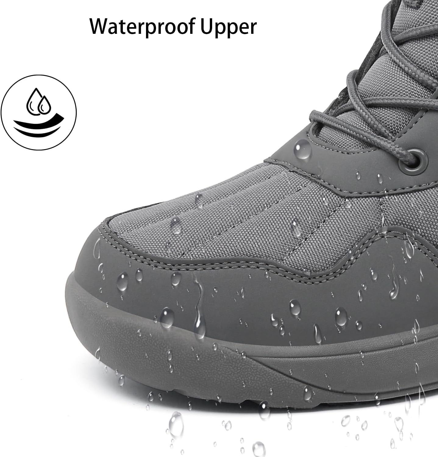 ChayChax Women's Winter Snow Boots with Fur Lined Lightweight Ankle Booties Anti Slip Comfortable Warm Winter Shoes - Image 3