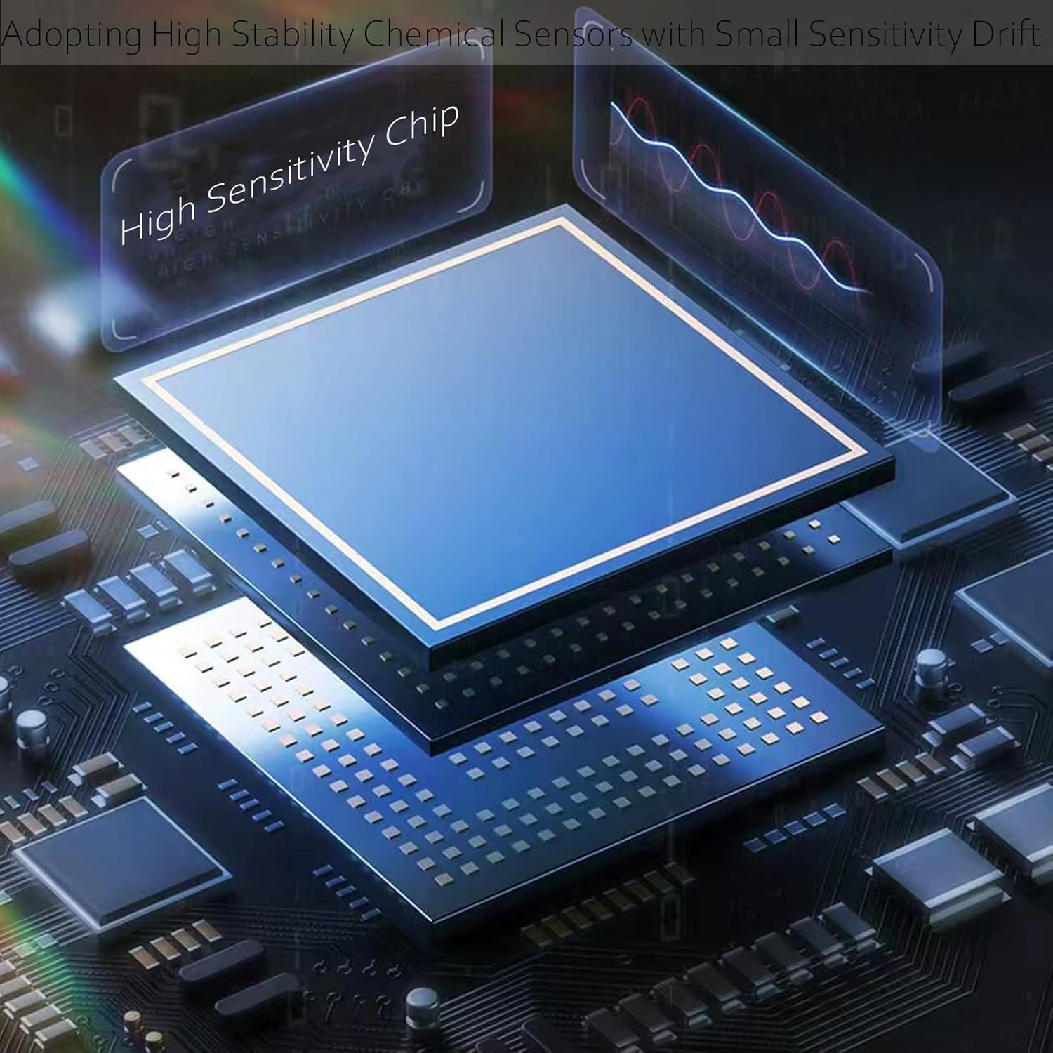 2-in-1 Smoke and Carbon Monoxide Detector Alarm ,Combination Smoke Detector & CO Fire Alarm 2XAA Battery-Operated ,LCD Display & 85db Sound Warning for Home, Bedroom, Kitchen - Image 6