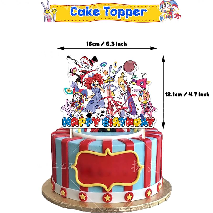 Amazon | アメージングデジタルサーカス 風 誕生日 飾り付け