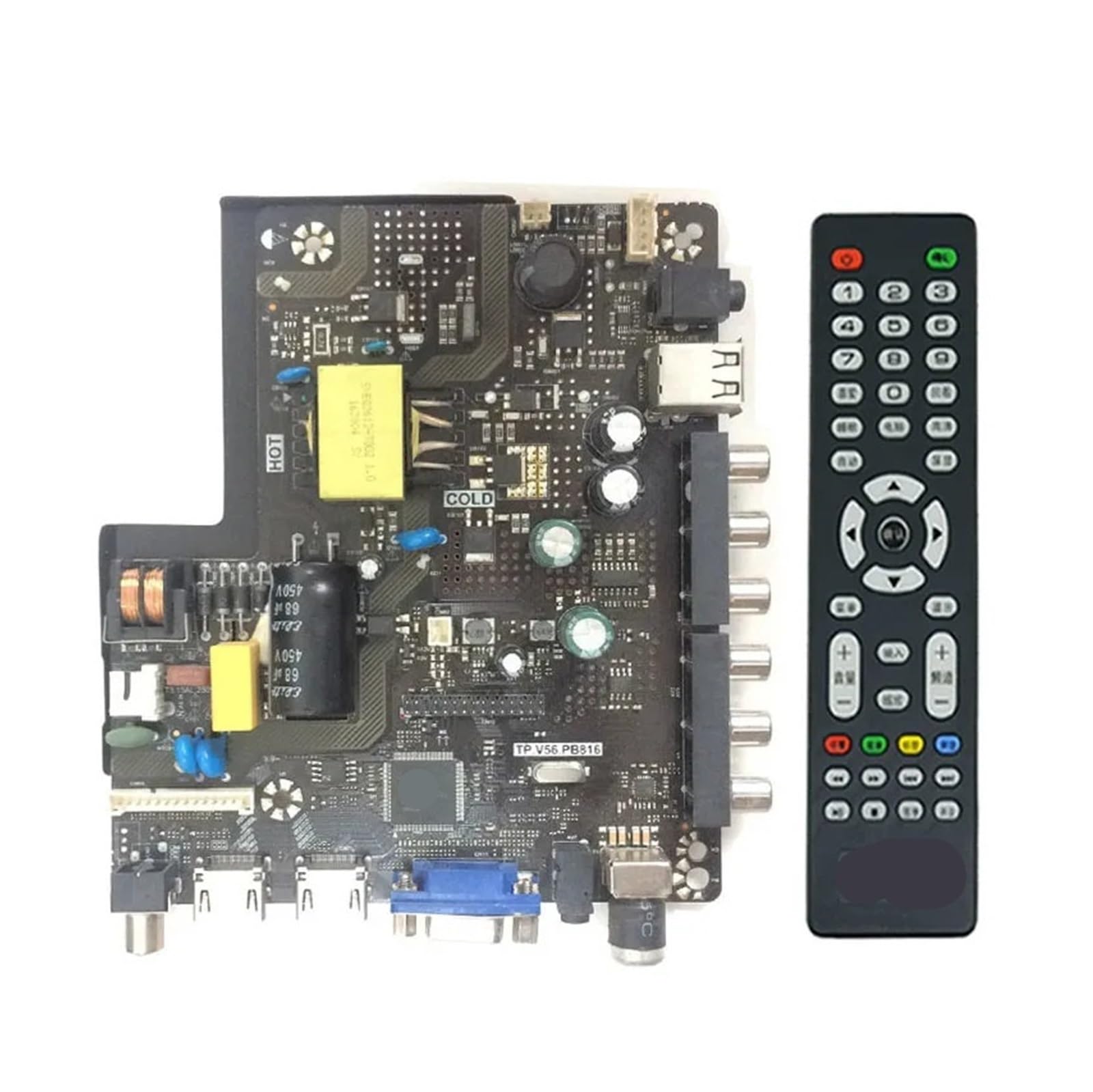 Carte mère TV 32 pouces TP.V56.PB816 pour réparer le salon familial