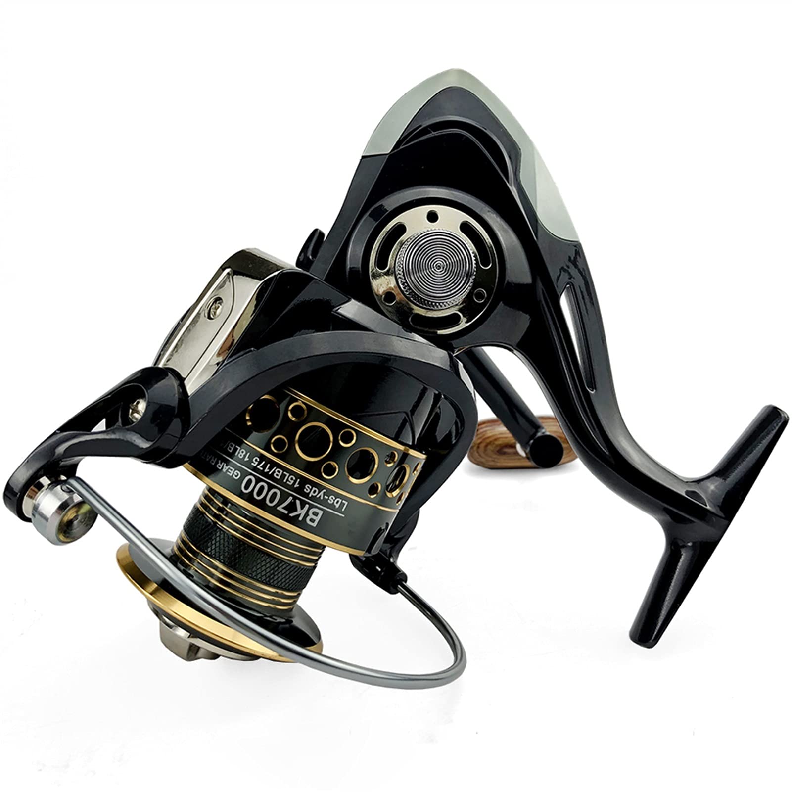 Angelrolle Mit 10 Edelstahl Kugellagern - Profi-Rolle Für Kanana