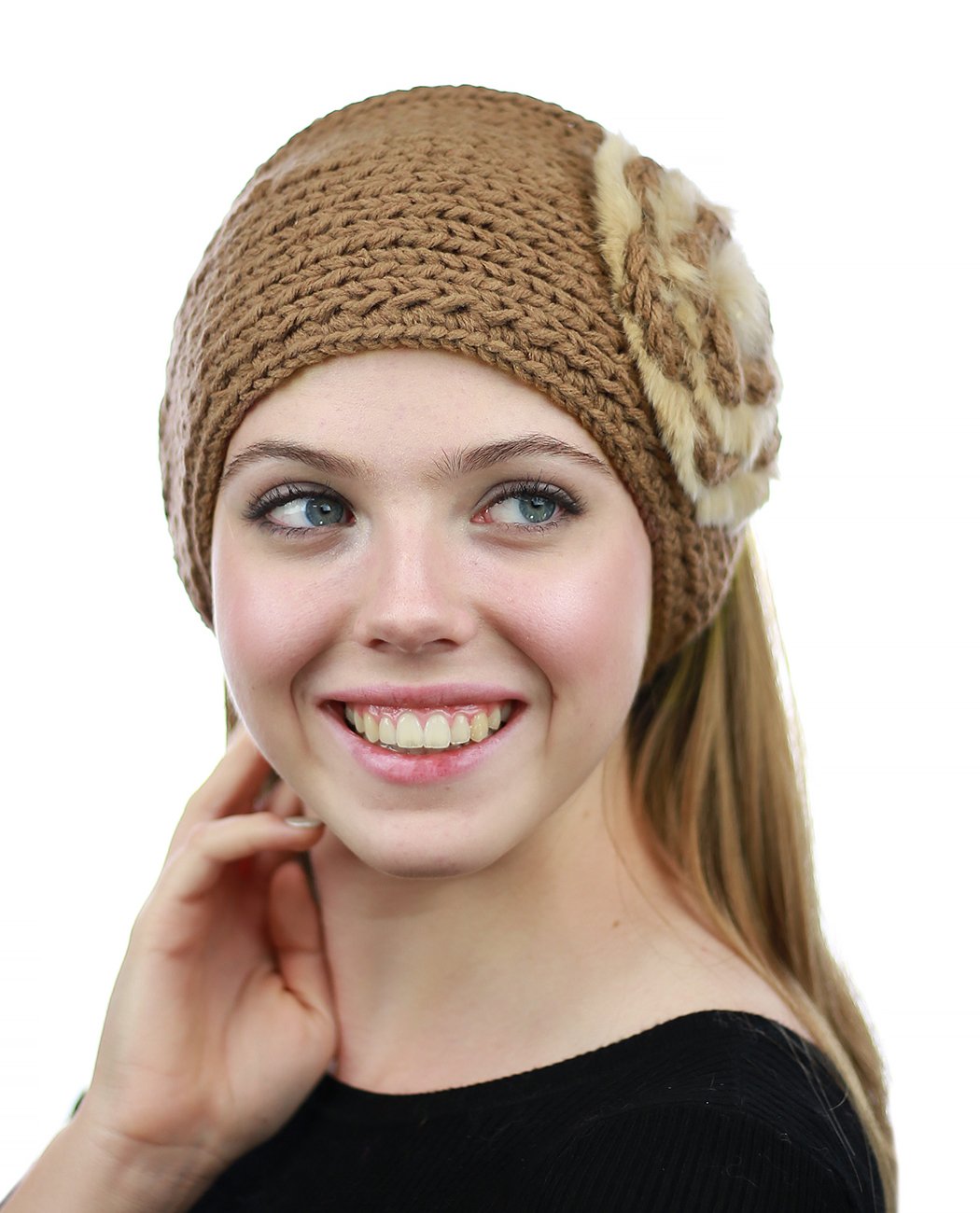 Earebel Black Sport Carneiro Warm Up Headband with Built-in Black Studio-Quality Headphones