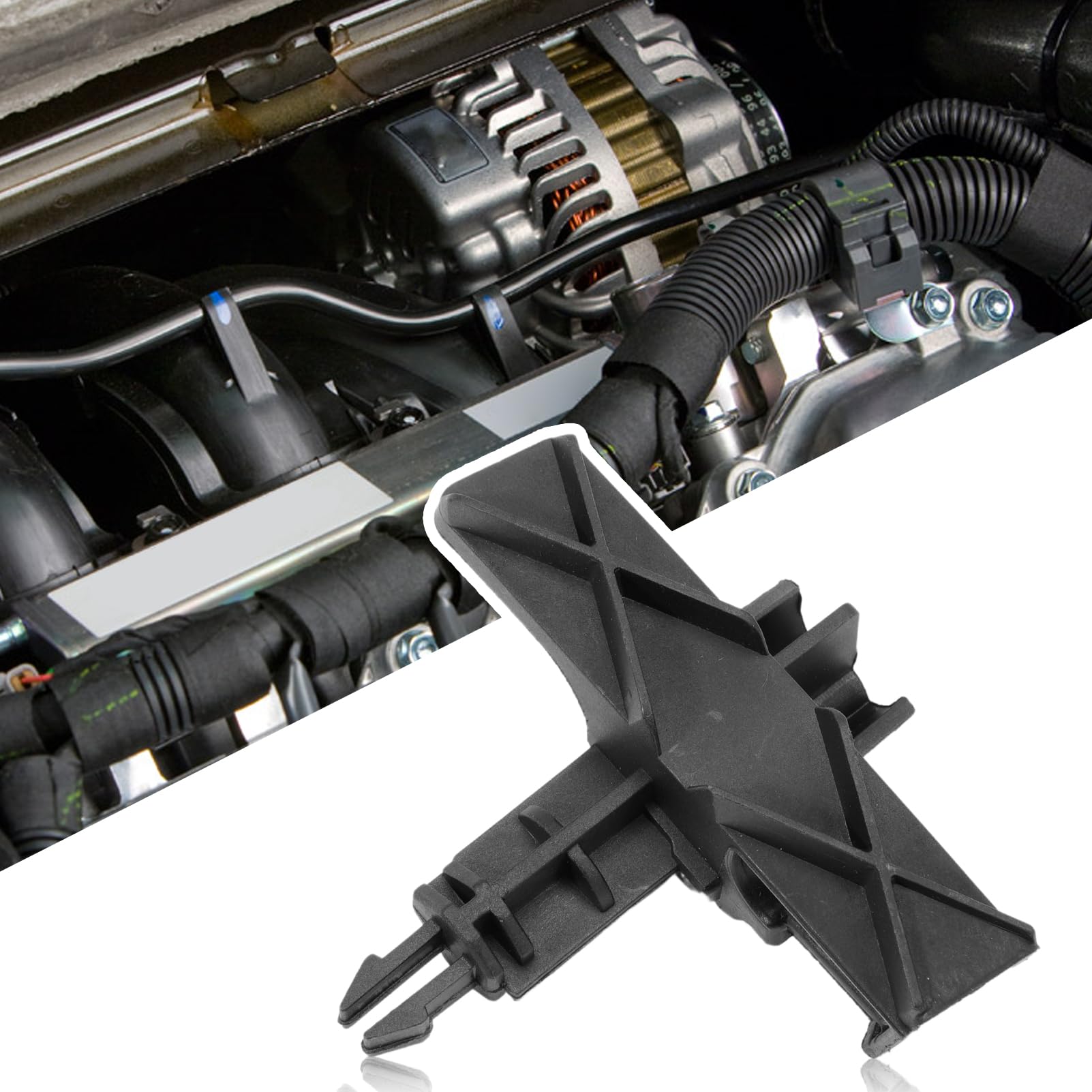 Meccanismo di bloccaggio del cofano per Smart Fortwo 451 2008-2012 Set di 2 meccanismi di bloccaggio del cofano del motore 4517570301C22A 4517570401C22A