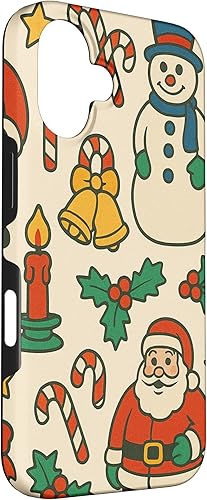 Miniatura 3 de Patrón retro de los años 90, decoración nostálgica de vacaciones para iPhone 16