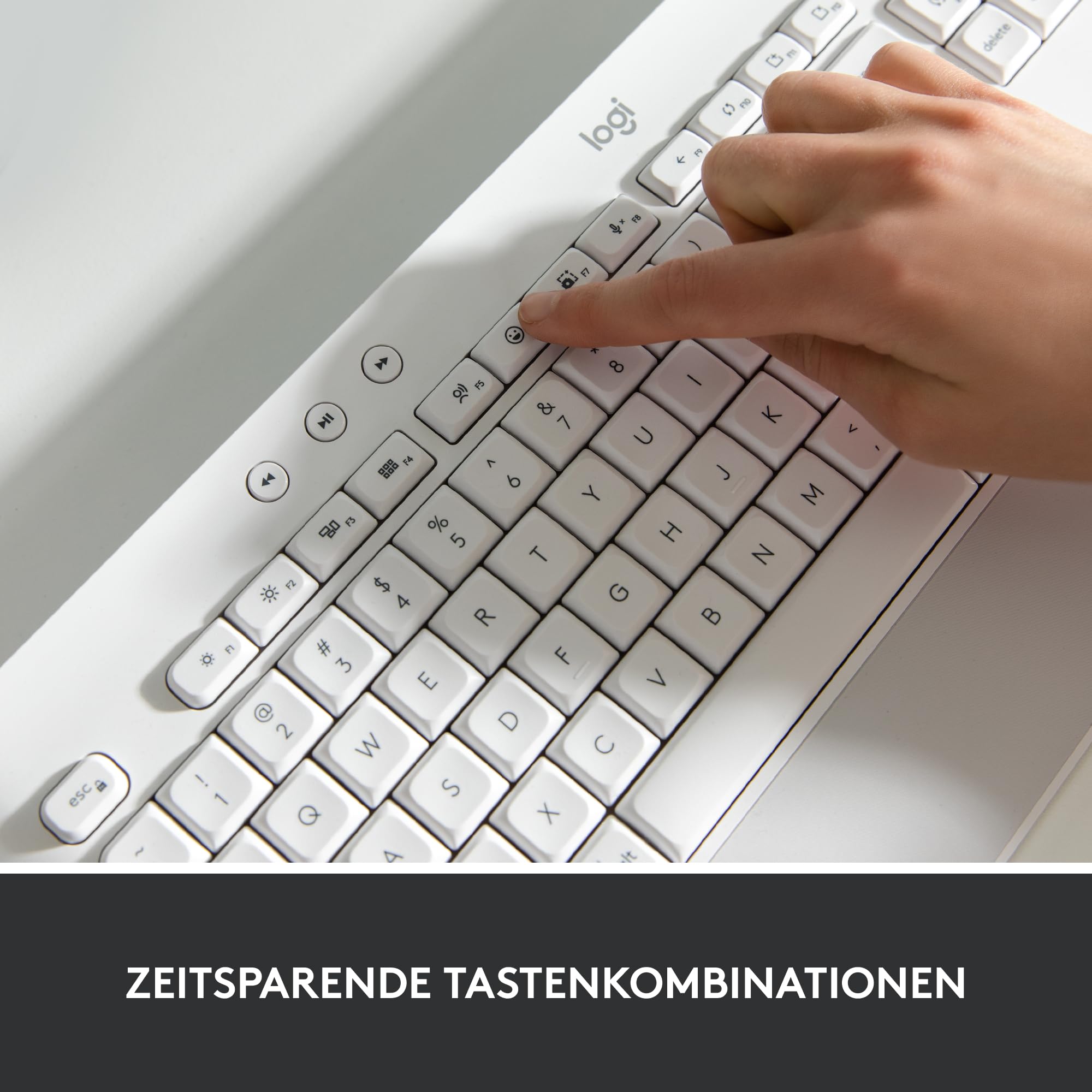 Logitech Signature K650 Comfort kabellose Tastatur mit Handballenauflage – Bild 3