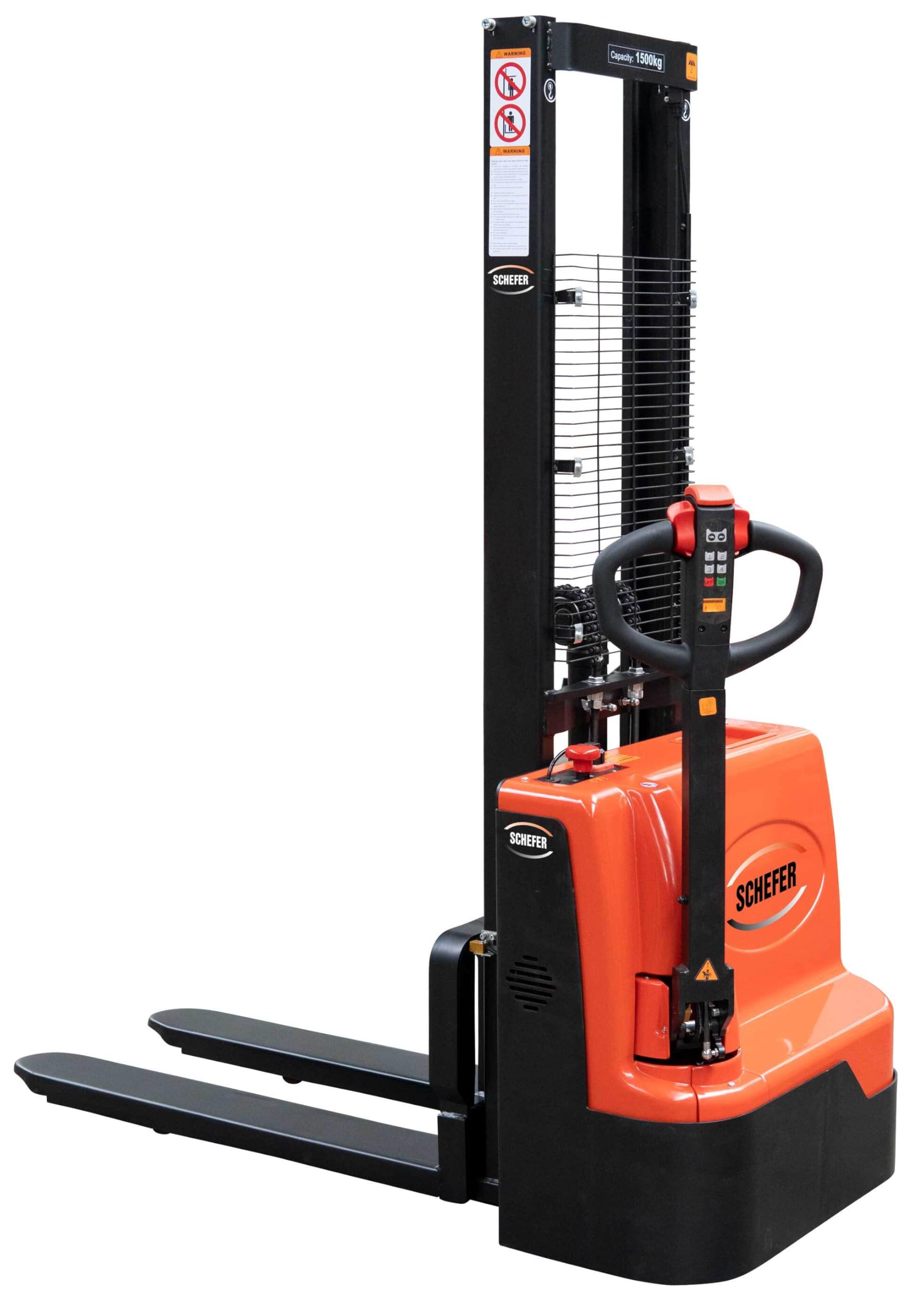 Elektrostapler 1500 Kg Gabellänge 1125 mm Polyurethan Eco
