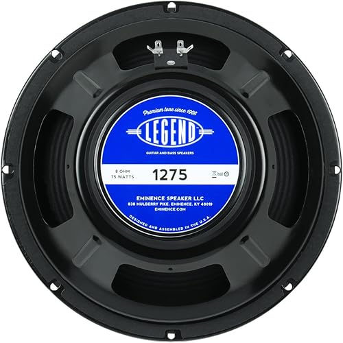 Eminence Legend 1275 - Altavoz de guitarra de 12", 75 vatios a 8 ohmios