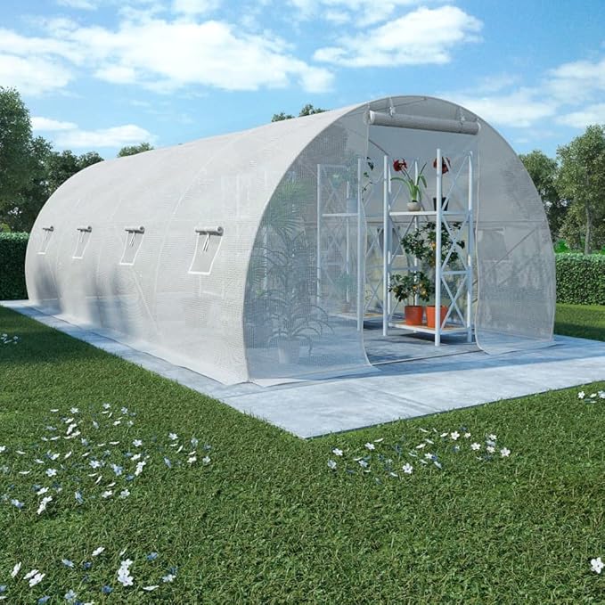 HOMIUSE Green House 236x118 in Greenhouses for Outdoors
