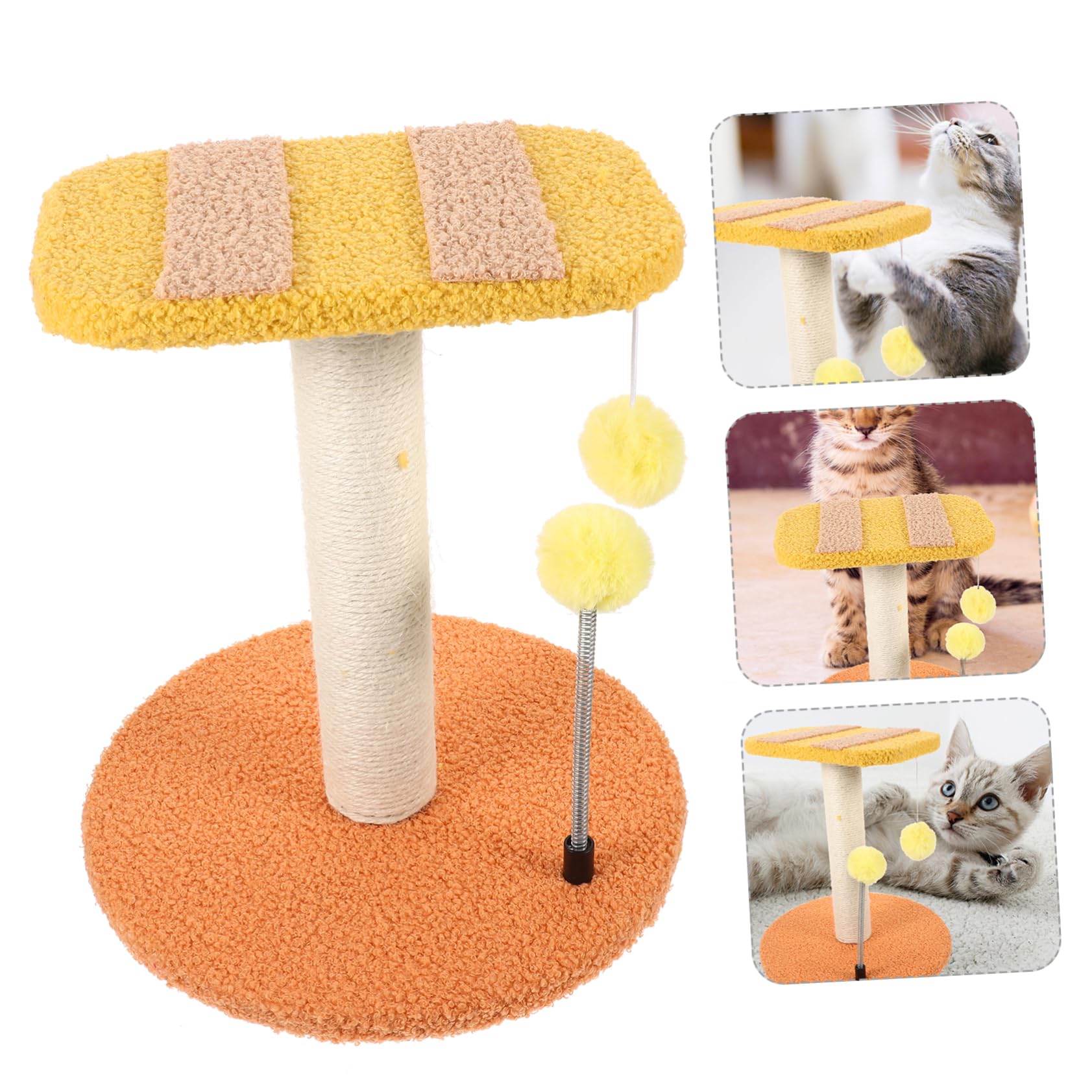Tiragraffi Per Gatti in Sisal Giocattolo Per Gatti Con Design Interessante Materiale Sicuro E Riutilizzabile Per Gattini