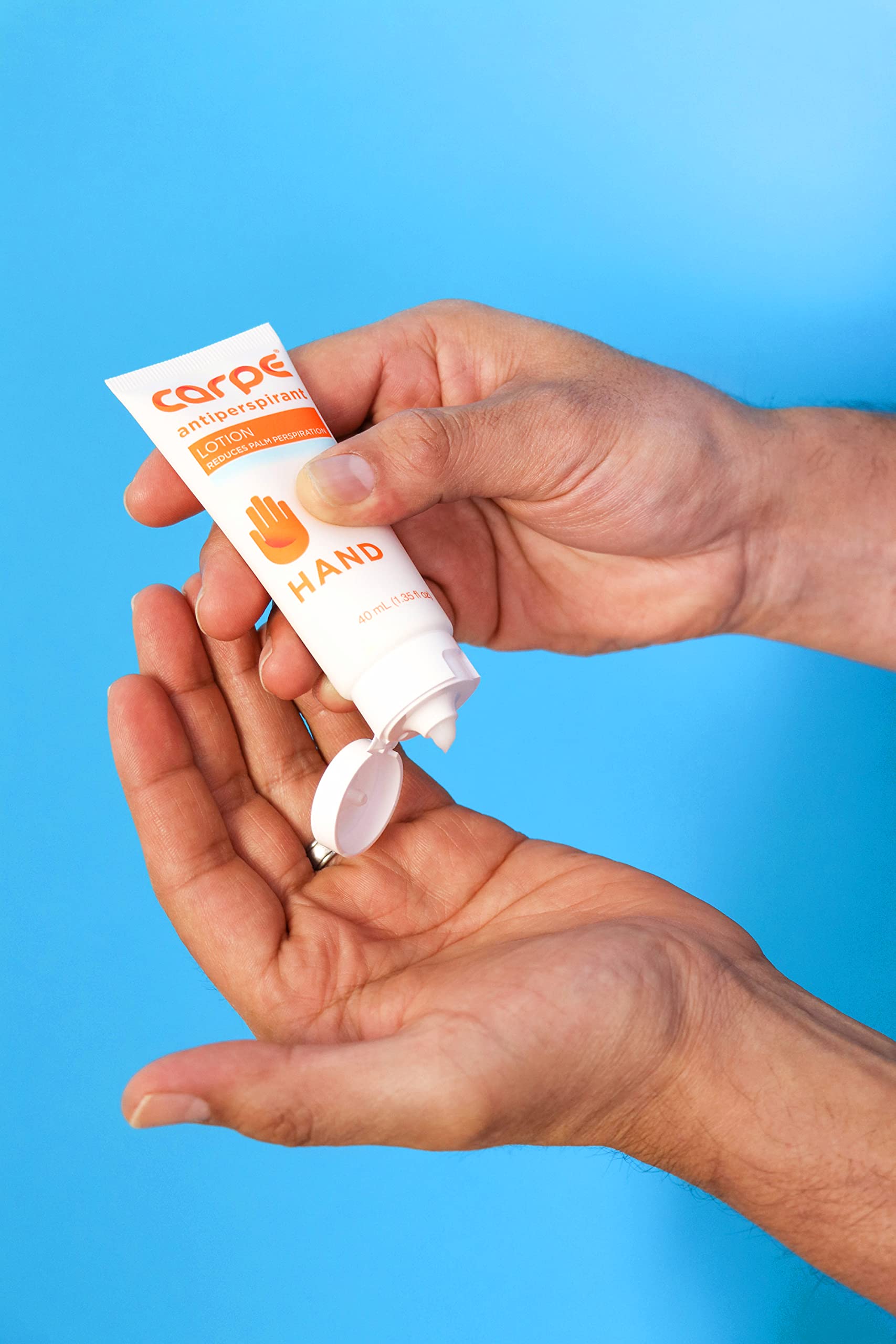 Carpe Antiperspirant Hand Lotion, A non