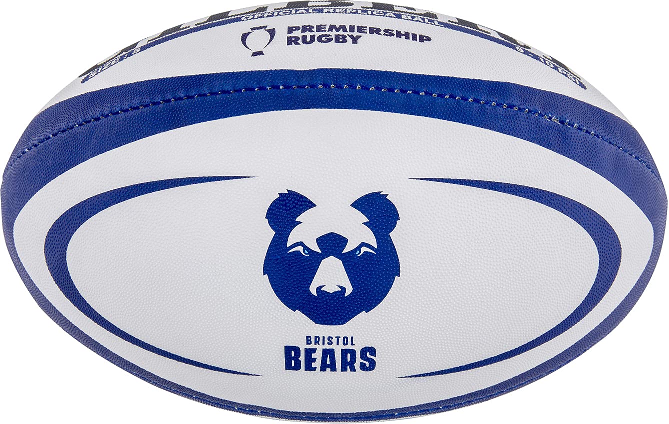 Gilbert Bristol Bears Rugby Replica Ball Mini Size 1