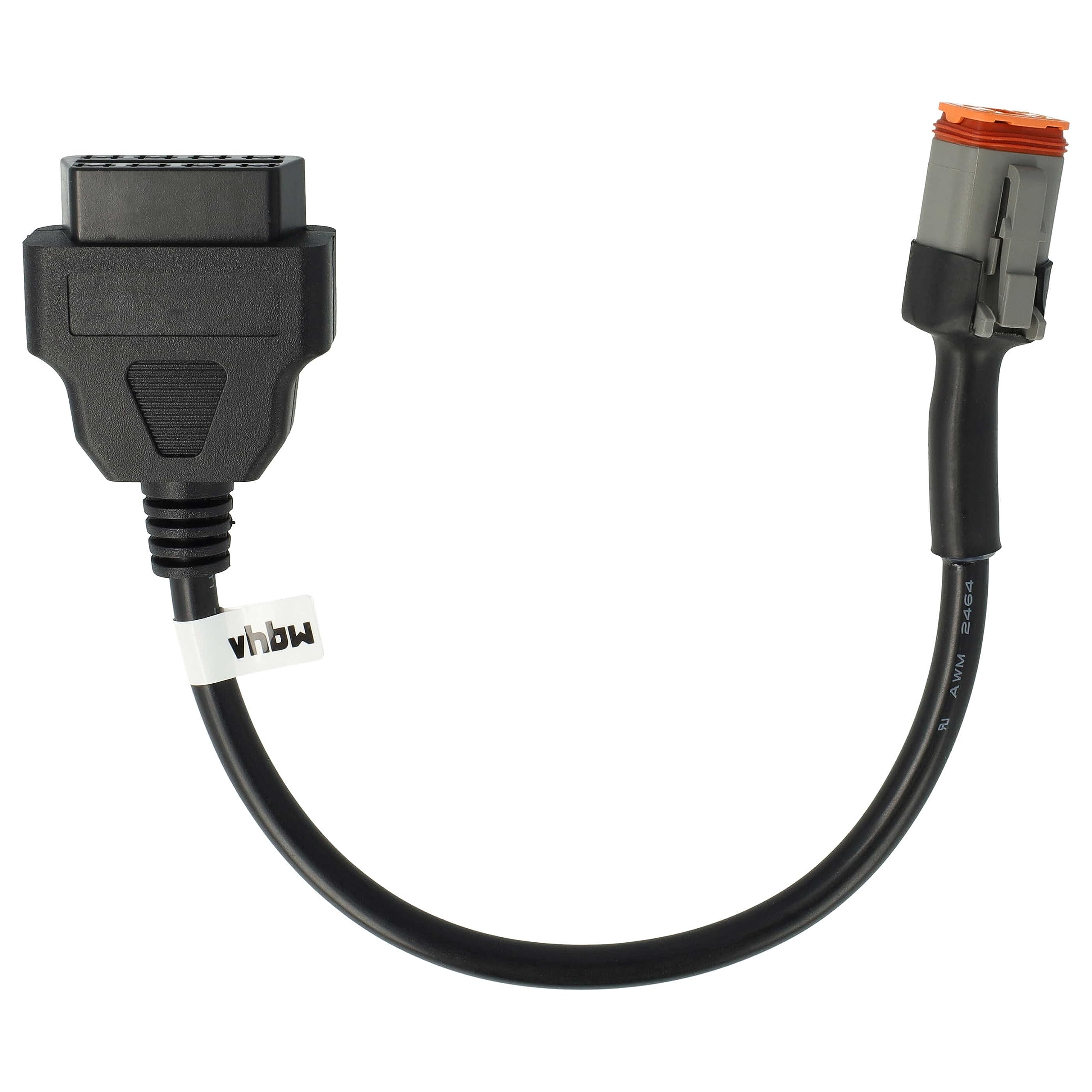 Vhbw Adaptateur 4 Pin Vers OBD2 16Pin Compatible Avec Ducati Scrambler