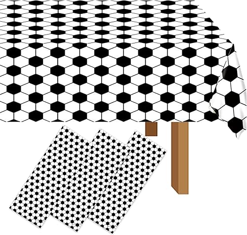 Miniatura 8 de 3 manteles de Navidad, manteles rectangulares con temática navideña con árbol de Navidad y patrón de renos para decoración de mesa de fiesta, cocina