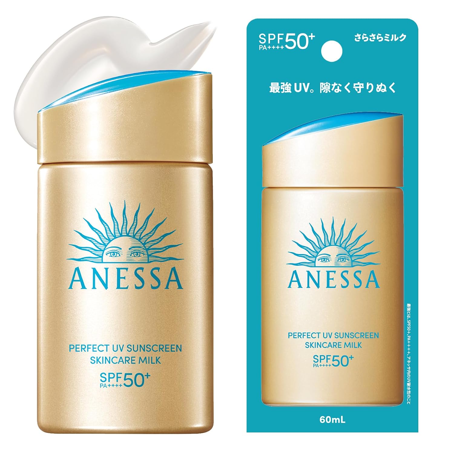 アネッサ パーフェクトUV スキンケアミルク NA SPF50+ PA++++ 60mL