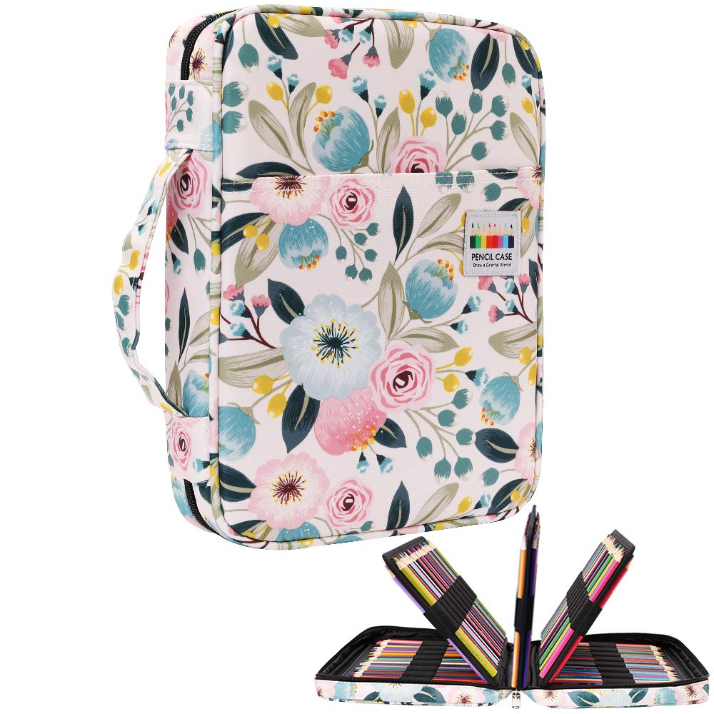 Buy OVAKIA Large Pencil Case Waterproof Drawing Pen Holder Bag Hold 220