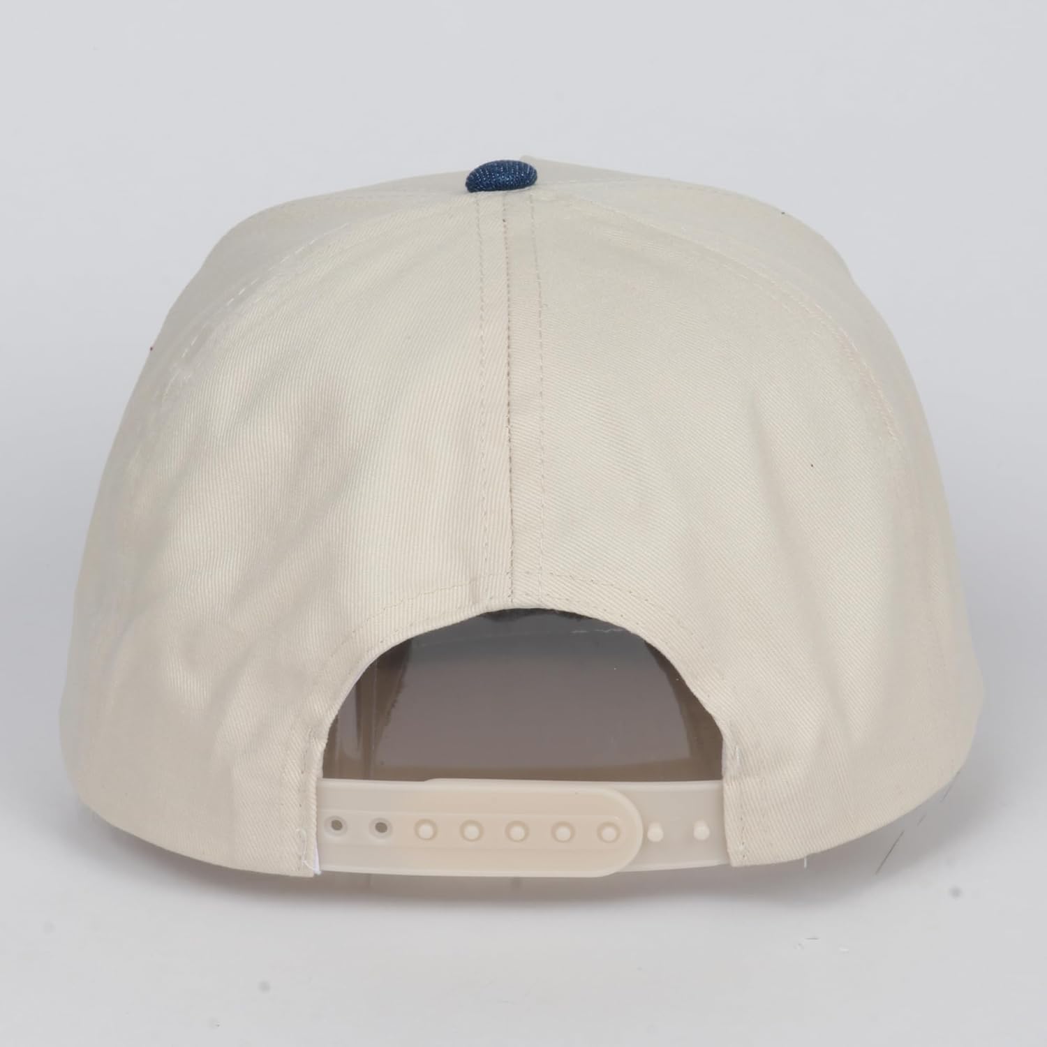 MIRMARU Embroidery Patch Two-Tone 5-Panel Trucker Baseball Cap for Men and Women