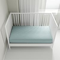 Vista 10 de QuickZip Juego de sábanas para cuna, sábanas para cuna de bebé más rápidas, seguras y fáciles, incluye base envolvente rubor y 3 sábanas