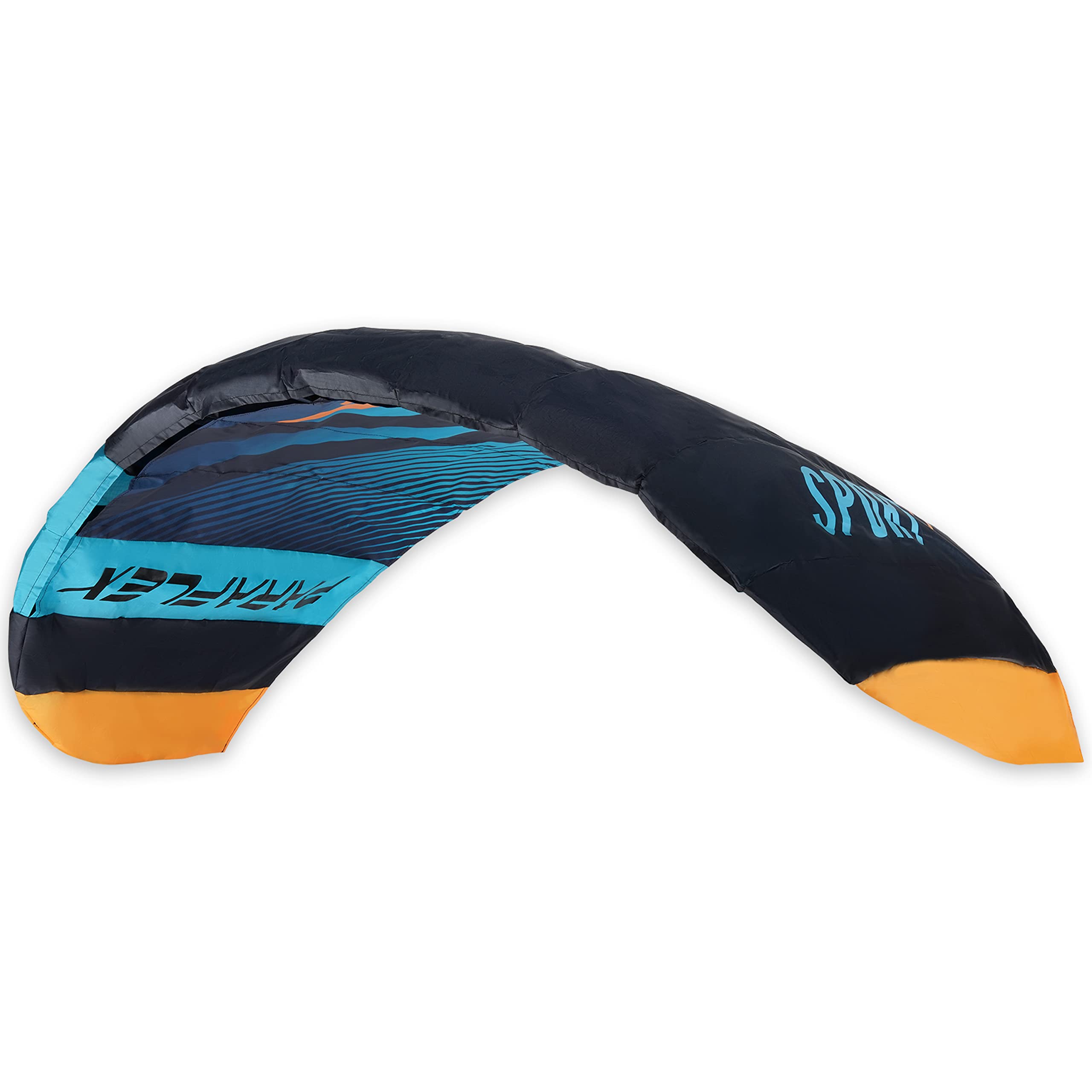 Wolkenstürmer Paraflex Sport 1.7 Alfombra de dirección de 2 líneas (Turquesa) - Alfombra de dirección Ready to Fly con Manillar - Cometa de Dos líneas para jóvenes y Adultos