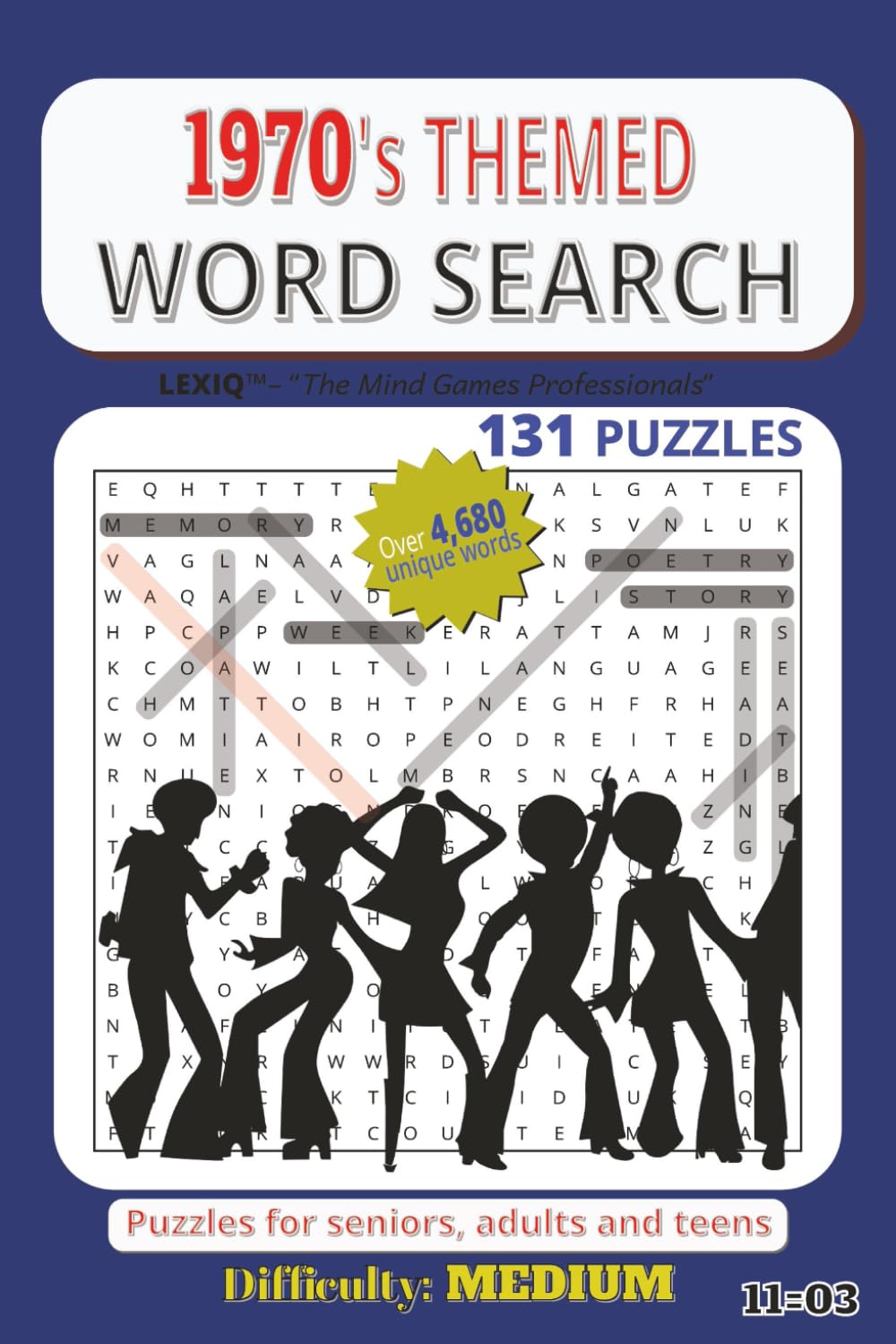 1970's THEMED WORD SEARCH PUZZLES: 1970s Word Search Book: 6x9 inches, 203 pages, 131+ Easy Vintage & Retro Fun Puzzles & Solutions (Perfect Puzzle Books for Adults & Seniors)