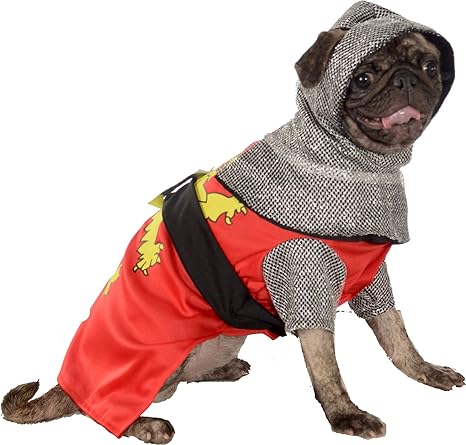 Dog knight costume Clearance