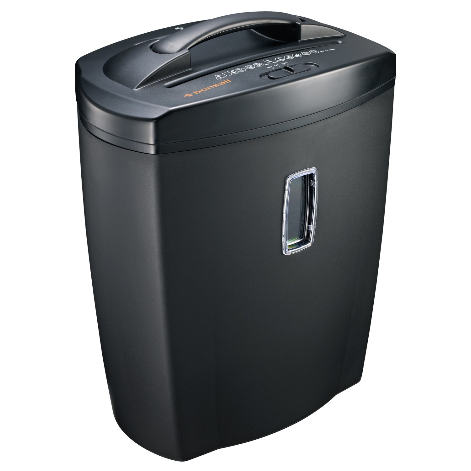 bonsaii Bonsaii DocShred C156-D 12-Sheet Cross-Cut Paper/CD/Credit Card Shredder with 5.5 Gallon Wastebasket Capacity and Window