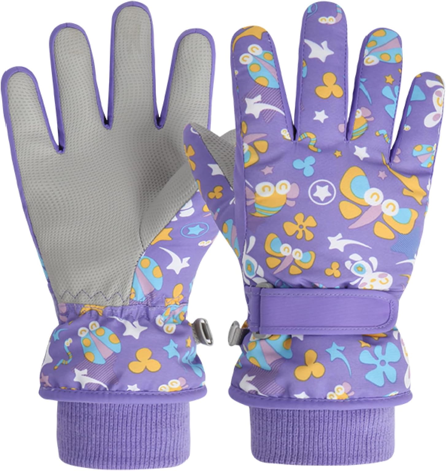 TRIWONDER Kids Ski Snow Gloves Winter Cold Weather Windproof Warm Snowboard Sport Mittens for Boys Girls