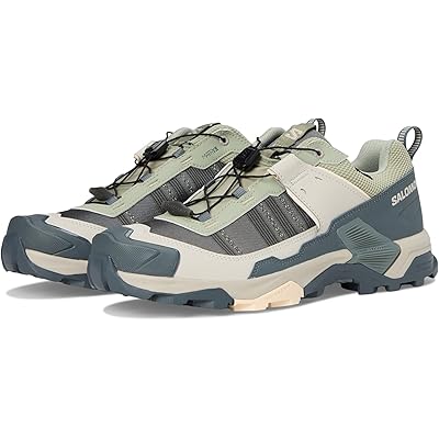Женские кроссовки Salomon X Ultra 5 GTX seagrass/turbulence/tender peach