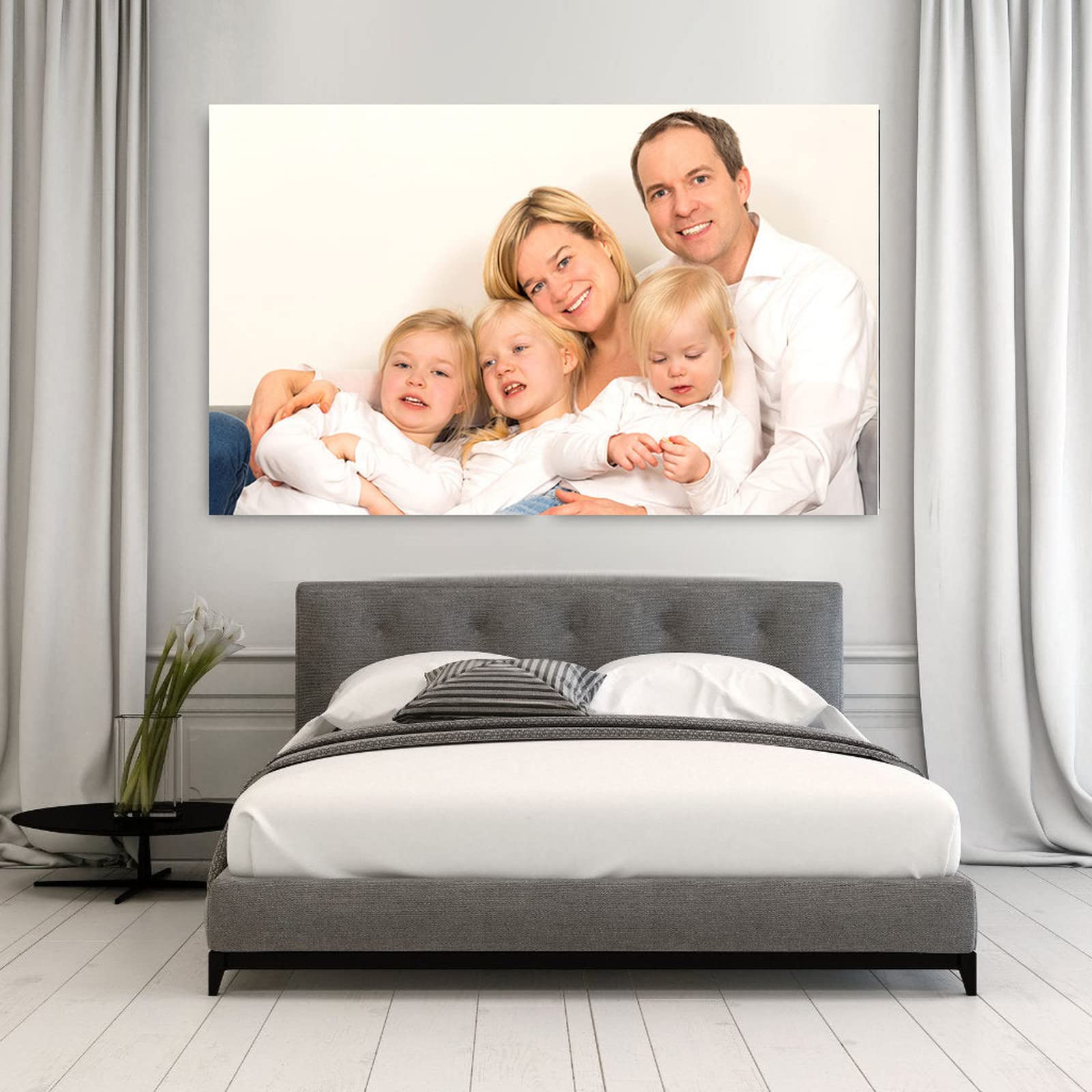 DDDF Personalizados con Foto,Posters Personalizados,Lienzo Foto Personalizado,Foto Lienzo Personalizado Mi Arte,Lienzo Personalizado con Foto y Texto. (50x60cm(20x24 Pulgadas))