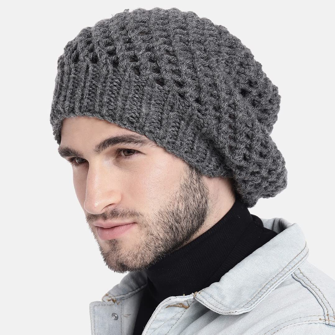 Magic Needles - Handknitted/Crocheted Winter Woolen Beanie (307