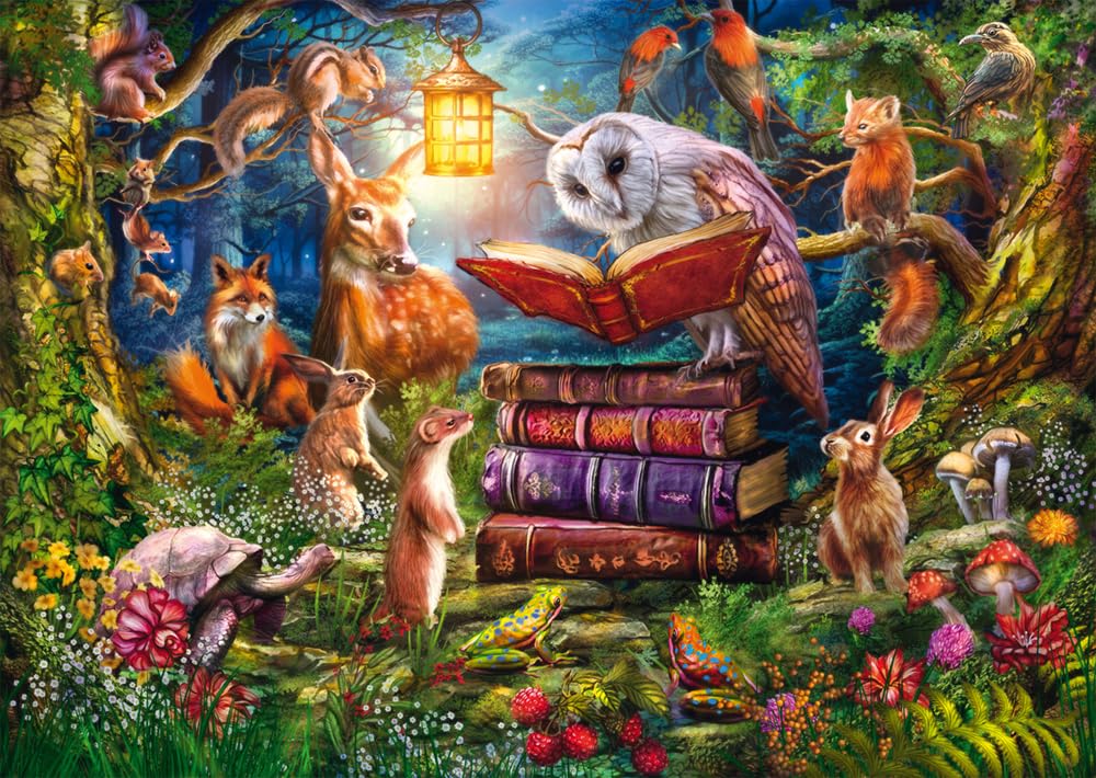 Schmidt | Forest Stories at Night (1000 Pieces) | Jigsaw Puzzle | Ages 14+ | 1+ Players