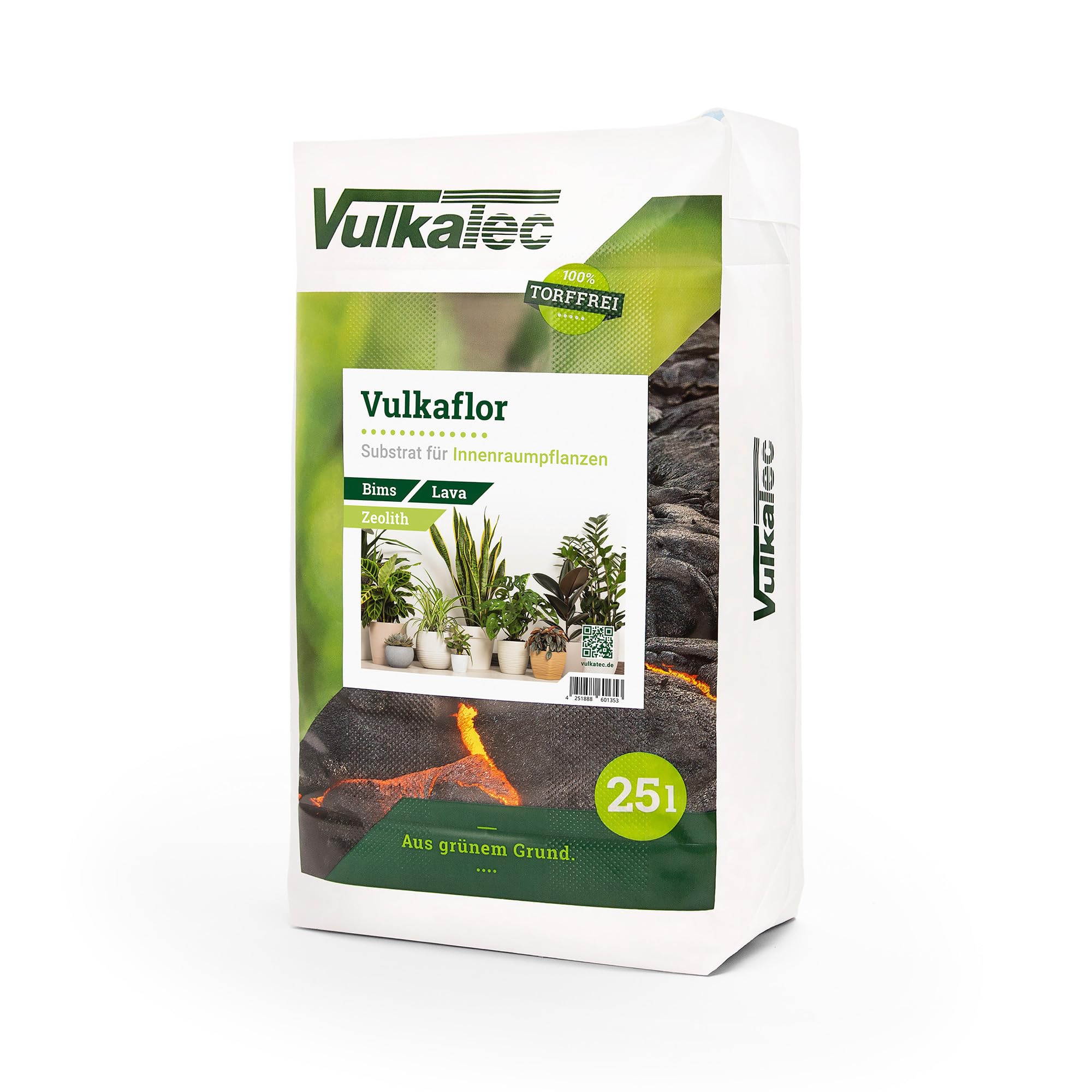 Vulkaflor Pflanzsubstrat für Zimmerpflanzen (25l. Sack)