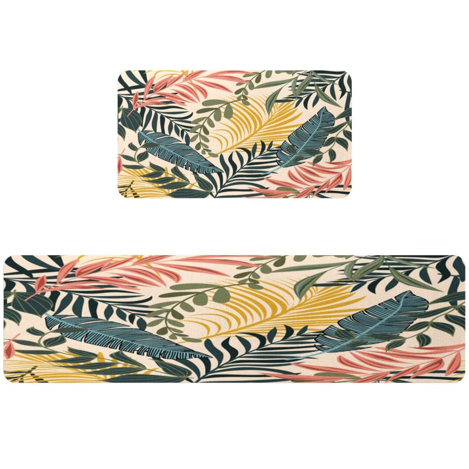 Tapete absorbente para cocina y alfombrilla lavable de dos piezas